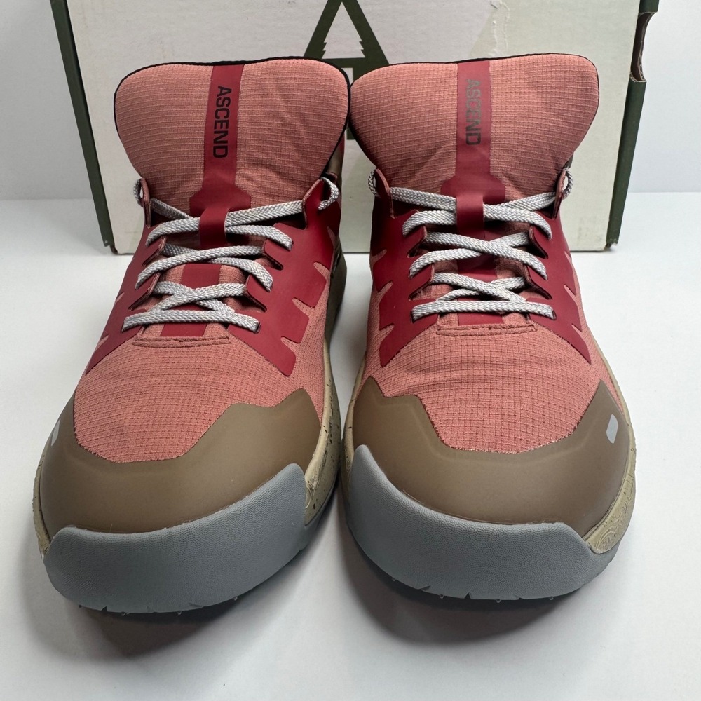 Ascend Mojave Trail LT Mid Hiking Boots Womens 9 Bone-Dry Vibram Cedarwood Pink - Picture 6 of 9